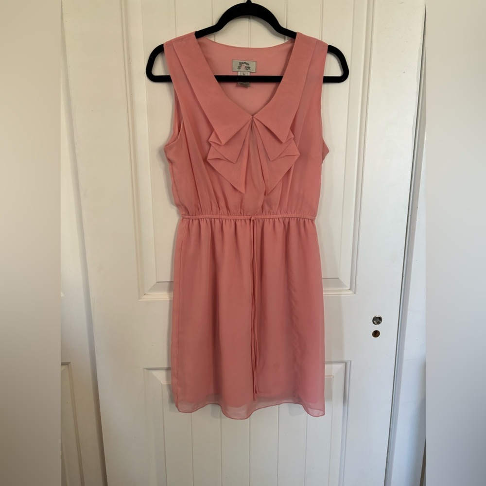 Sweet Storm Mini Dress Pink Size L Large